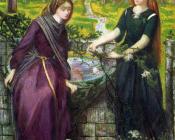 Dante's Vision of Rachel and Leah - 但丁·加百利·罗塞蒂